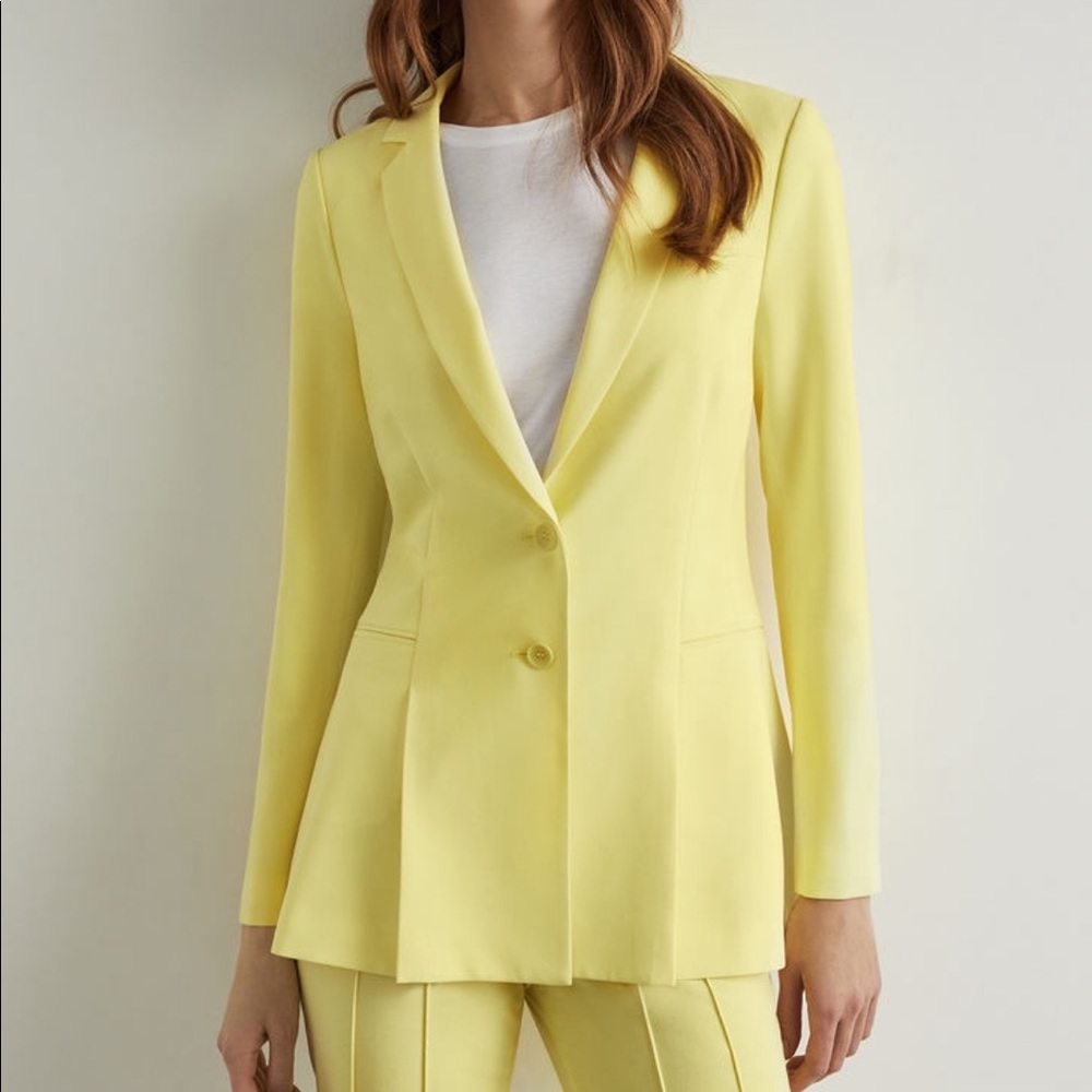 BCBGmaxazria yellow Blazer
